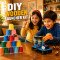 DIY Wooden Launcher Kit for Kids | STEM Educational Science Project | Build, Learn & Launch | Battery Operated DIY Model Toy